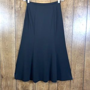 Talbots Women Skirt Black Size Small Petites